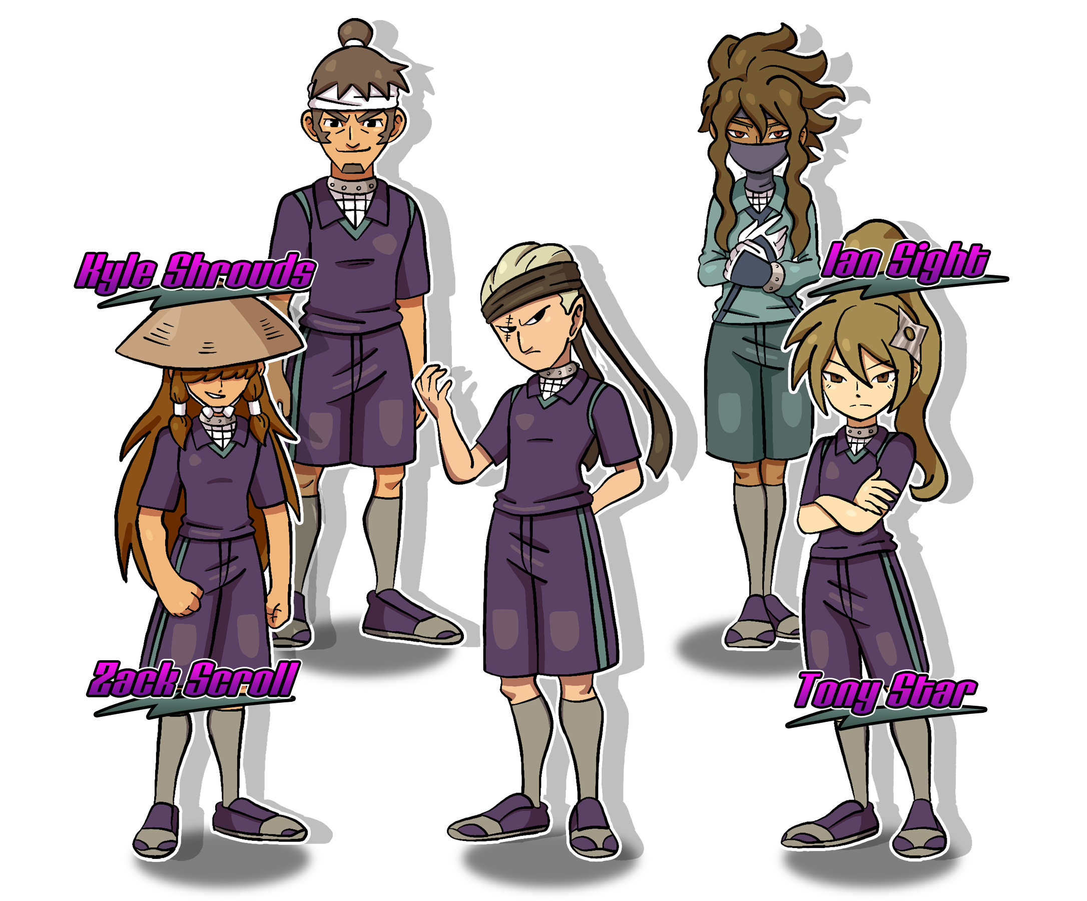 Shuriken Junior High art